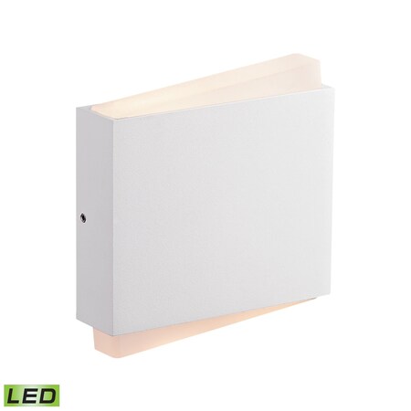 Elk Lighting Fairmont 1-Lght Scnce Matte Wht w/Wht Acrylic Diffuser -Integrated LED WSL901-30-30